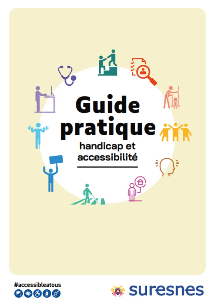 Illustration du Guide Handicap et Accessibilité en version audio de la ville de Suresnes.