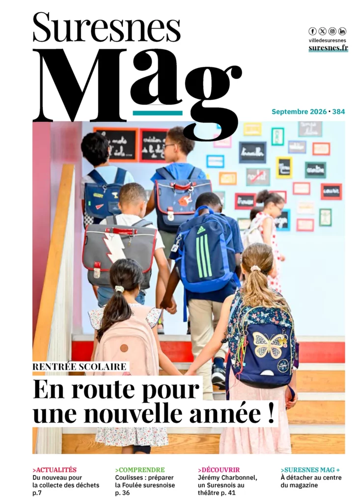 Couverture ou visuel du Suresnes Mag 2026 – n° 384