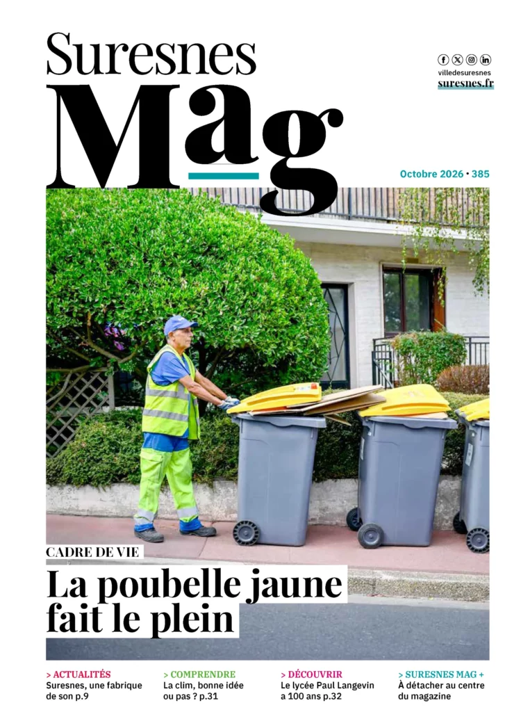 Couverture ou visuel du Suresnes Mag 2026 – n° 385